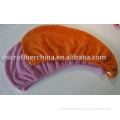 microfiber hair drying cap/microfibre drying towel/wrap